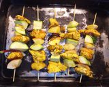 Foto del paso 3 de la receta: Brocheta de pechuga,🕓 rápida y fácil 👌