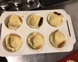 Une image de l'étape 2 de Petits nids farcis jambon blanc,mozzarella di buffala et tomates cerises.