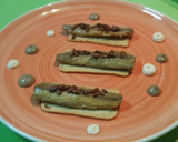 Foto del paso 7 de la receta: Tosta de caballa en vinagreta de mostaza y pipas caramelizadas
