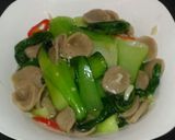 Foto langkah ke 6 dari resep Pokcay bakso sapi bumbu bawang.