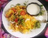 A picture of step 1 of Pulao veg masala(vegetable masala pulao).