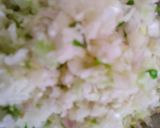 A picture of step 1 of Cabbage pakoda.
