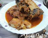 A picture of step 7 of Nellore Chepala Pulusu/Fish in Tamarind Gravy.