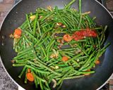 A picture of step 10 of Dry Fry Green Beans.