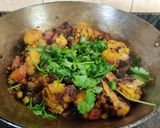 A picture of step 10 of Gajar Matar Gobhi Sabzi.