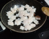 Foto del paso 4 de la receta: Patatas fritas con queso y pavo al horno