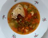 Borsó leves egyszerűen recept fázis 5 fotója