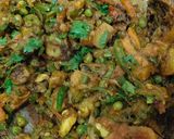 A picture of step 5 of Vegetable Biryani.