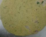 A picture of step 7 of Palak Aloo Paratha.