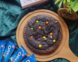 A picture of step 12 of Pizza brownies 🍕🥧🎂🇺🇸.