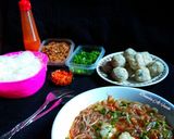 Foto langkah ke 3 dari resep Bakso kuah ikan gabus.