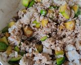 Foto del paso 4 de la receta: Arroz con zucchini y salsa dulce
