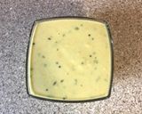 A picture of step 2 of Fafada chutney.
