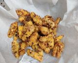 A picture of step 3 of Baby Corn pepper fry.