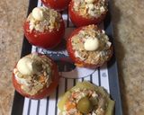 Foto del paso 5 de la receta: Tomates rellenos con sardina 🐟🐟