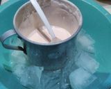 Foto del paso 3 de la receta: Helado de flor de cempasúchil con crema de mezcal s. cacahuate
