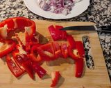 Foto del paso 2 de la receta Fajitas de pollo con verduras