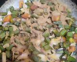 A picture of step 3 of Bhindi Aloo Ki Sabzi.