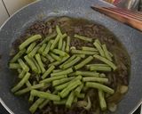 Foto langkah ke 4 dari resep Buncis Daging Sapi Cincang.