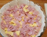 Foto del paso 2 de la receta: Tarta diferente de Jamón y queso en horno eléctrico