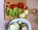 Caponata - szicíliai padlizsánragu recept fázis 1 fotója