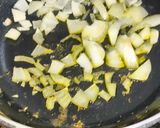 Foto langkah ke 2 dari resep Roti isi Kare Tomat Telur Keju Mozarela.