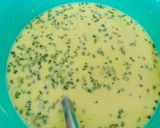 Hình bước làm 1 của món Bánh xèo tôm thịt