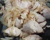 Foto del paso 3 de la receta: Pollo al verdeo