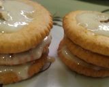 A picture of step 2 of Milkmaid cookies.