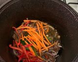 A picture of step 3 of Beef stirfry pasta | spaghetti.