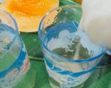 खरबूजा फालूदा जूस (Kharbuja faluda juice recipe in marathi) रेसिपी स्टेप 4 फोटो 