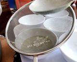 Hình bước làm 3 của món Tàu hũ lá dứa sầu riêng
