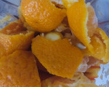 Foto del paso 1 de la receta: BUDÍN DE MANDARINAS 🧉🥮🍊🧉🥮🍊(muyyyyyyy rendidor y riquísimo) 😋🤩🧉☕️🧉☕️😋😍