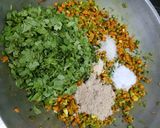 A picture of step 5 of Green Garlic And Fresh Haldi Instant Pickle.