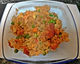 A picture of step 13 of Easy one pan bacon fried rice.