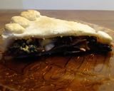 Foto del paso 5 de la receta: Tarta de tallos y hojas de remolacha