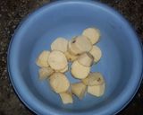 A picture of step 1 of Sweet Potato in jaggery.
