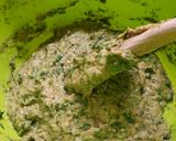 Spenótos nokedli recept fázis 4 fotója