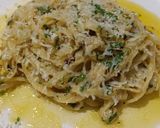 Foto langkah ke 10 dari resep Spaghetti aglio olio versi sawit.