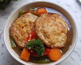 Foto langkah ke 3 dari resep Semur Wortel Telur Ceplok.