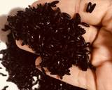 Sugarfree Black Rice pudding recipe step 1 photo