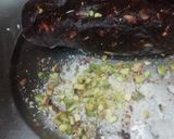 A picture of step 7 of Khajur Pak.