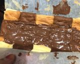 Foto langkah ke 6 dari resep Checkerboard rollcake.