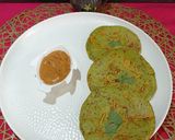 A picture of step 6 of Mini Mixed Dal Chilla.