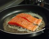 A picture of step 3 of Daily Pan Fried Salmon.