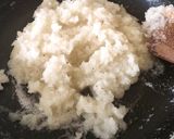 A picture of step 3 of Coconut Burfee.