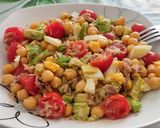 Foto del paso 2 de la receta: Ensalada de garbanzos en tarro