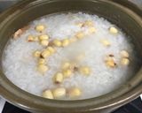 蔥肉丸子蓮子粥的食譜步驟1照片