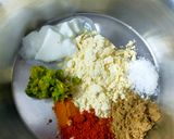 A picture of step 1 of Soya Tikka.