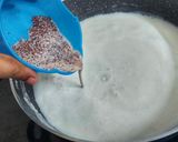 A picture of step 2 of Ragi Kheer.